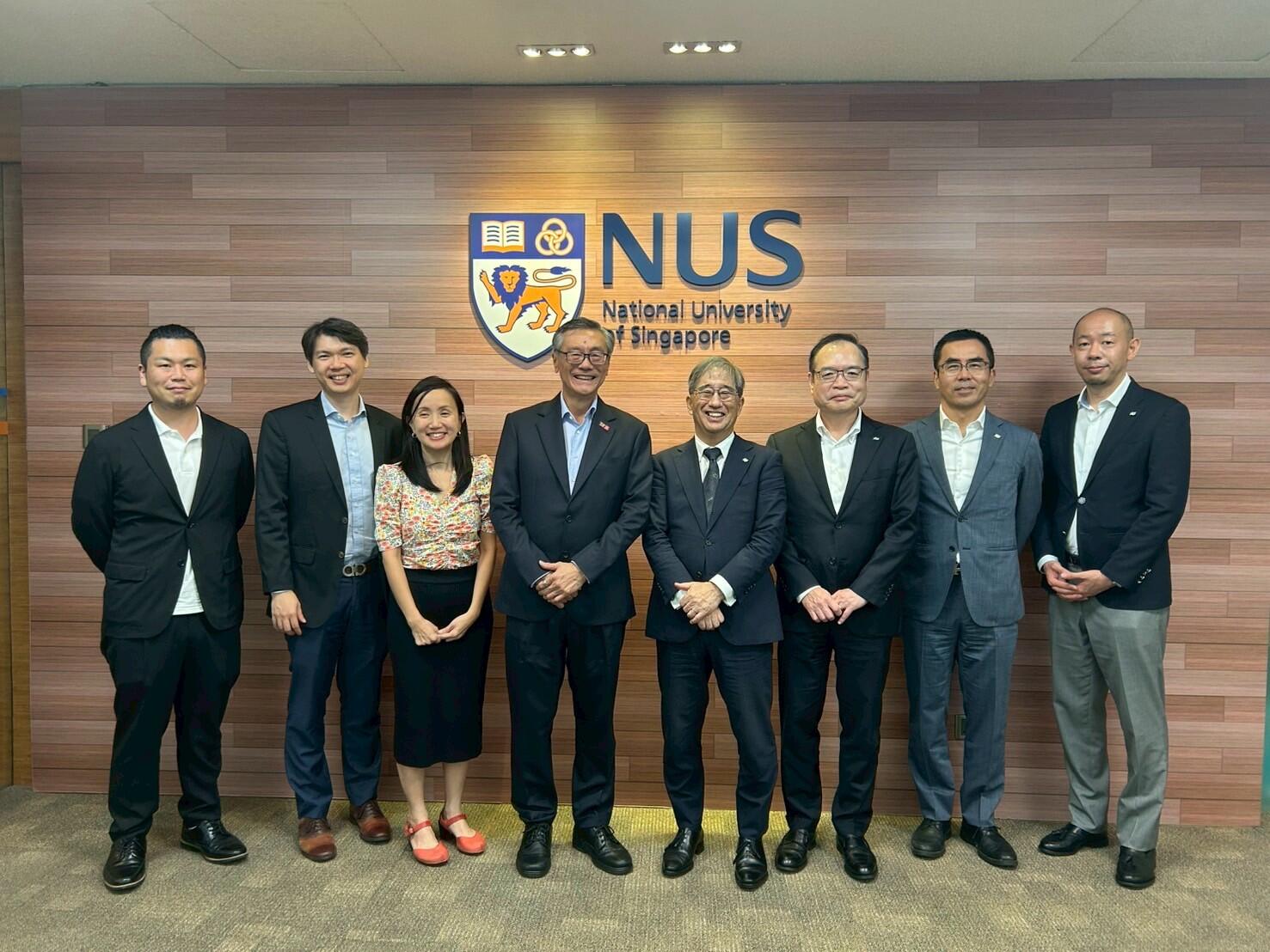 2025年9月　名古屋大学、シンガポールでの研究連携強化に向け、政府機関・NUS等を訪問